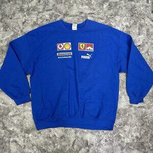 Vintage Marlboro Ferrari Sweatshirt Size XXL Blur Racing Shell Vodafone